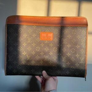 Louis Vuitton Monogram Zip Up Folder/Pouch